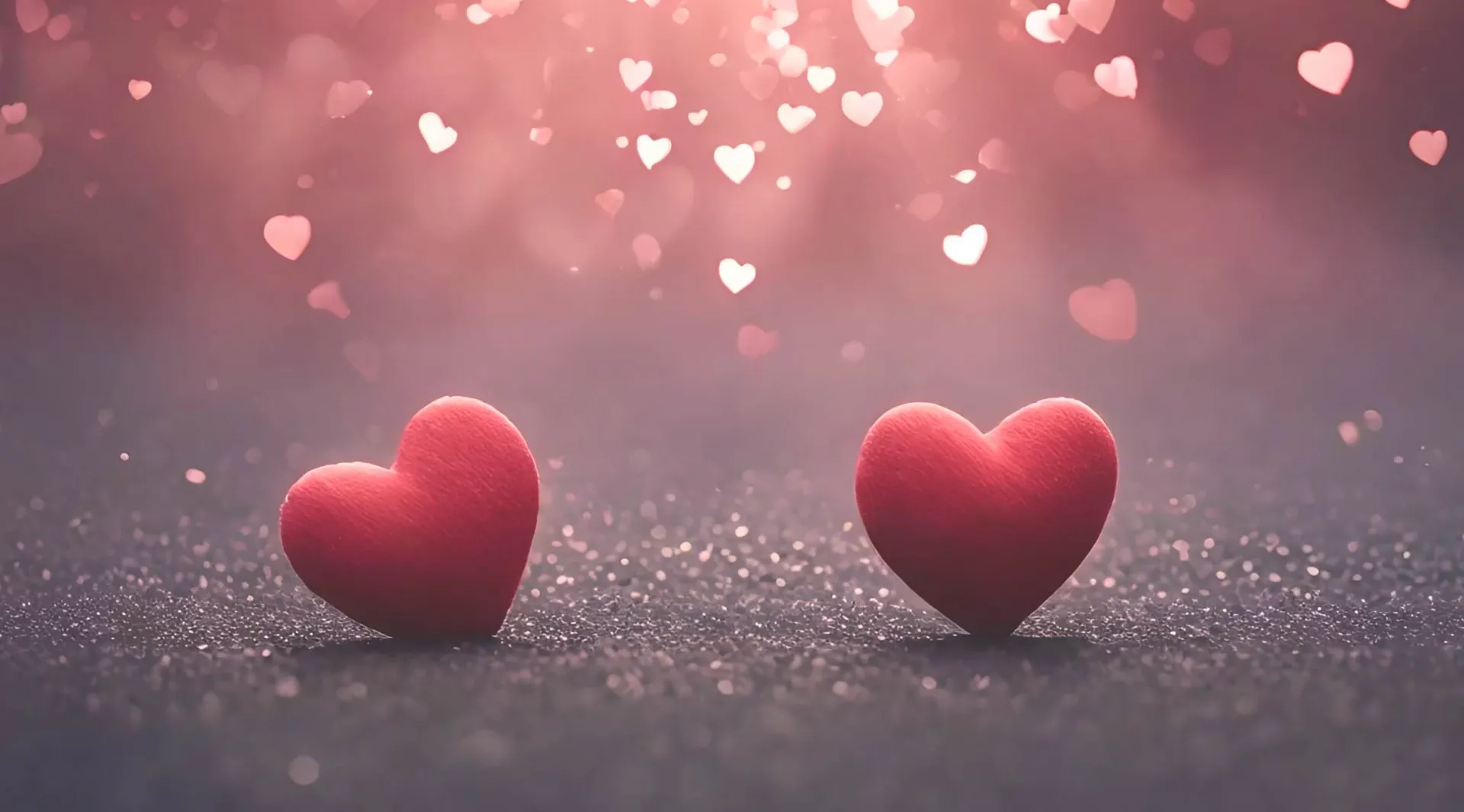 Cherished Dreams Soft Heart Background